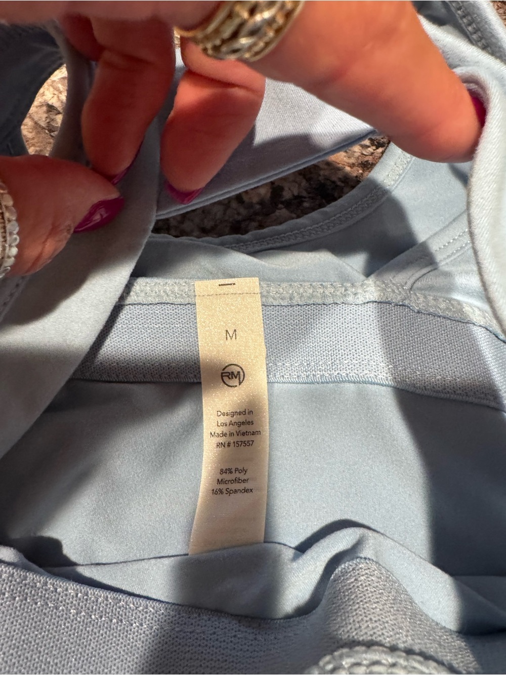 Light Blue Sleeveless Tank Dress - Picture 5 of 7